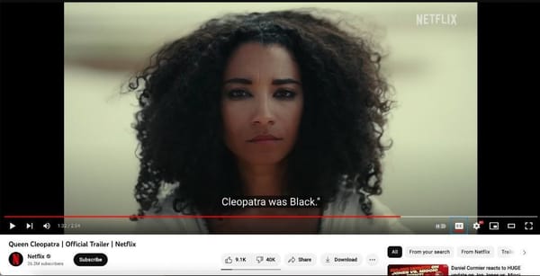 Фильм Netflix продюсера Джады Пинкетт Смит о чёрной Клеопатре и династия Птолемеев