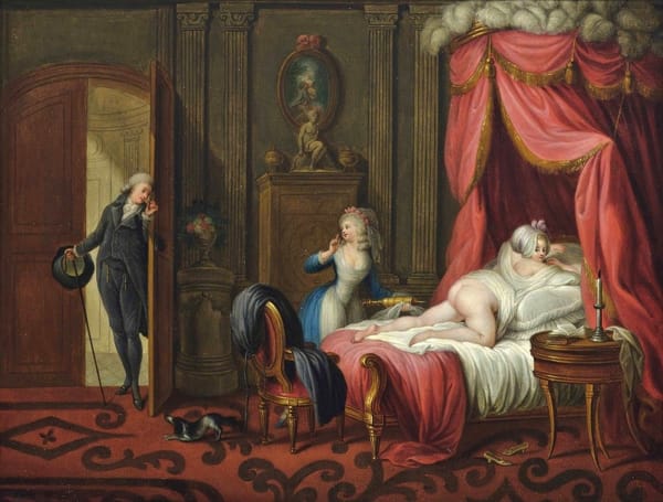 Как вы понимаете, клизма и маленькая собачонка - одинаково значимые моды XVIII столетия