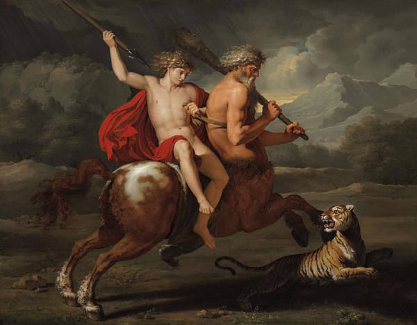 Воспитание Ахилесса, Бенинь Ганро, 1785