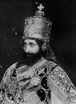 Император Хайле Селассие I (в переводе имя означает мощь или сила Троицы), последний Император Эфиопии (1930—1974 гг.)