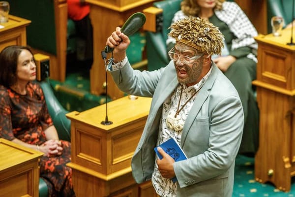 В новозеландском парламенте так