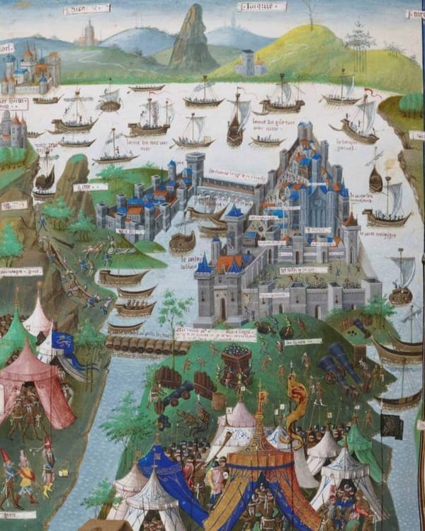 Жан ле Тавернье «Падение Константинополя» (1455–1462)