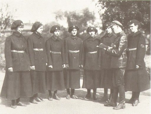 Петроградские женщины милиционеры, 1919