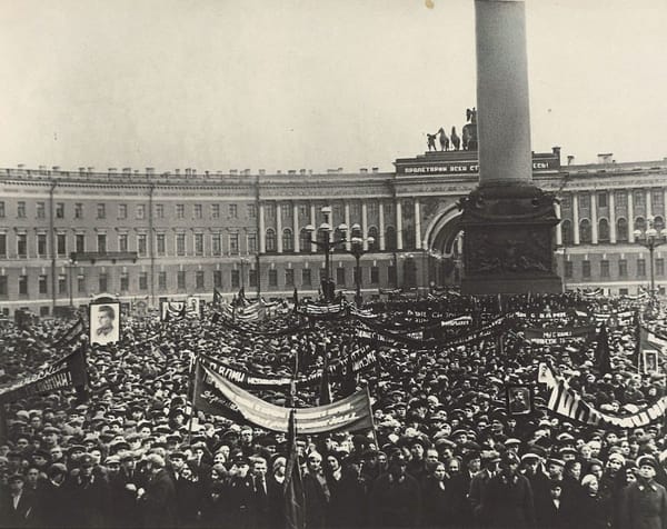 Фотография «Массовый митинг в Ленинграде против Гражданской войны в Испании», 1936