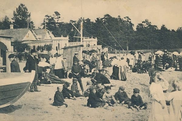 Терийокский пляж (Зеленогорск) 1907–1913 годы