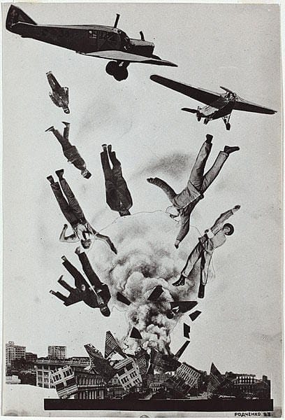 Коллаж Александра Родченко "Кризис", 1923 год
