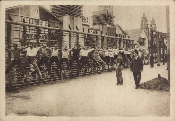 Почтовые карточки серии «Парк культуры и отдыха», Москва, 1931 год
