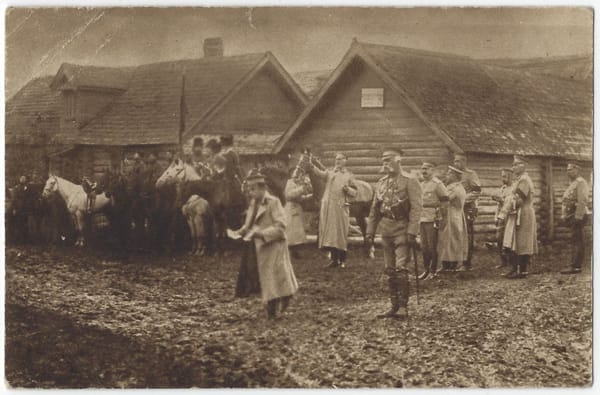 Великий Князь Николай Николаевич на маневрах, 1913