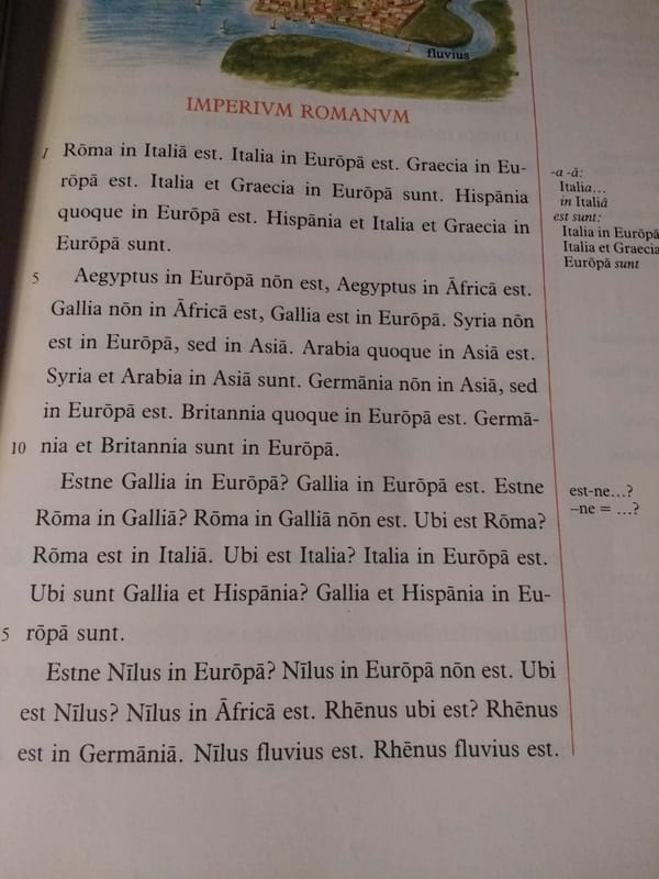 Familia Romana (Lingua Latina) Ганса Орберга - книга для всех, кто хочет читать на латыни