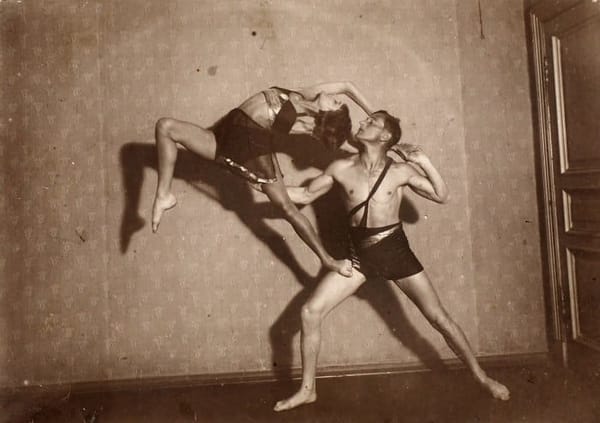 Акробатический этюд, 1920-е