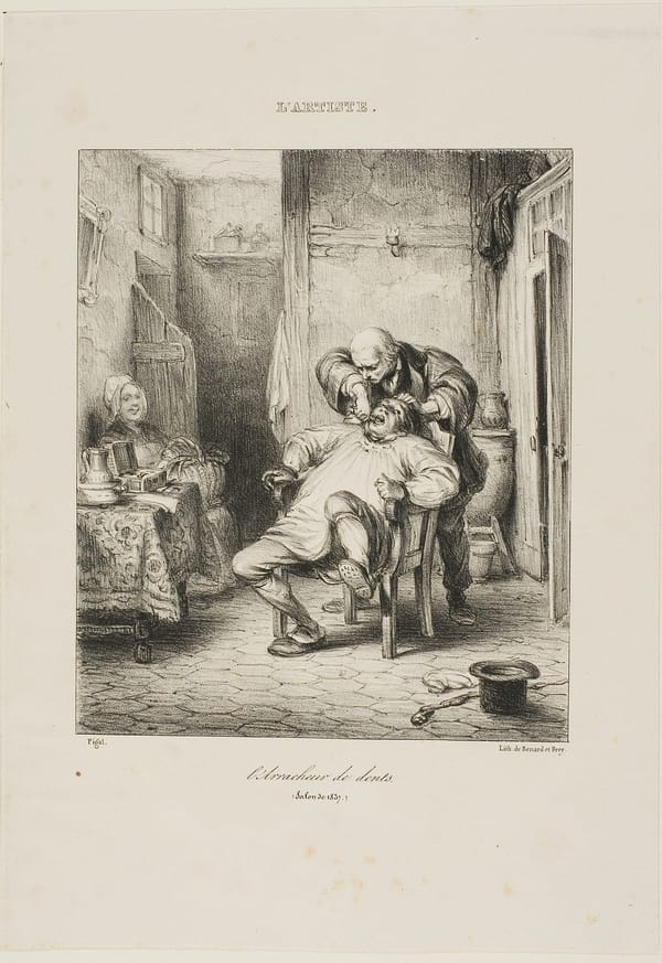 Зубодёр, Франция, 1837