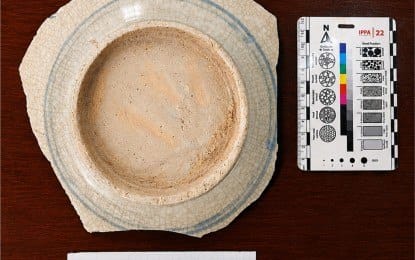 На севере филиппинского острова Самар во время стройки нашли осколок китайской керамики конца XVI - начала XVII века