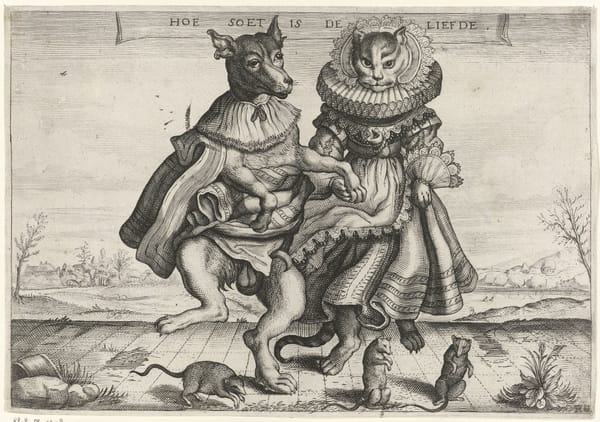 Это могли быть мы с тобой, если бы были кошкой и собакой, 1620-1660