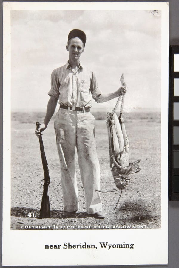 Рядом с Шериданом, штат Вайоминг, 1937