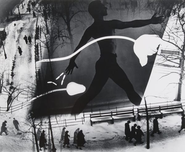 Весна на Мэдисон-сквер, фотомонтаж, 1938