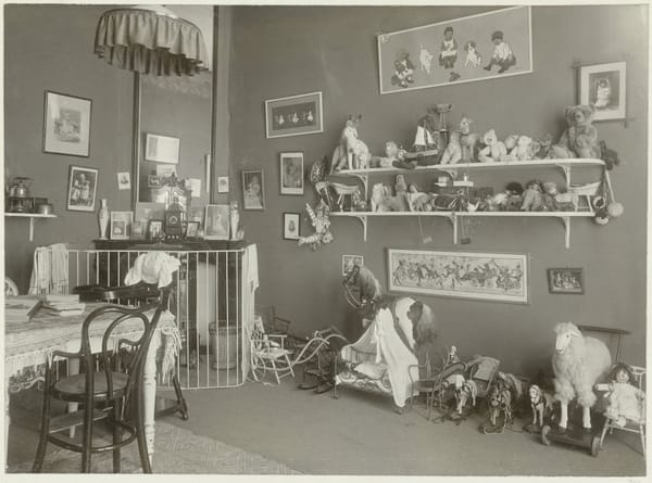 Интерьер детской комнаты, Нидерланды, 1903-1907