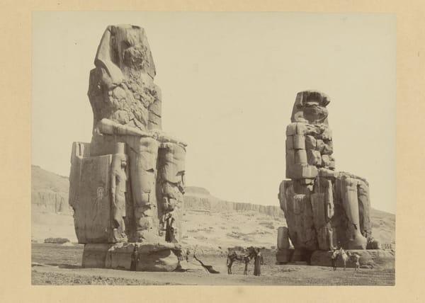 Колоссы Мемнона, 1895-1915