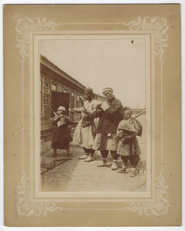 Китайские музыканты, 1900-е