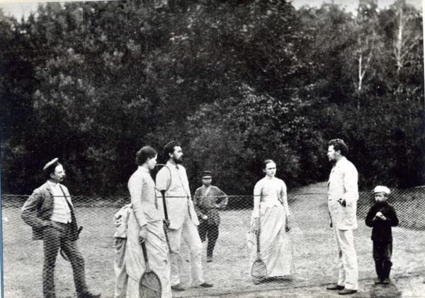 Теннисисты, 1890-1909