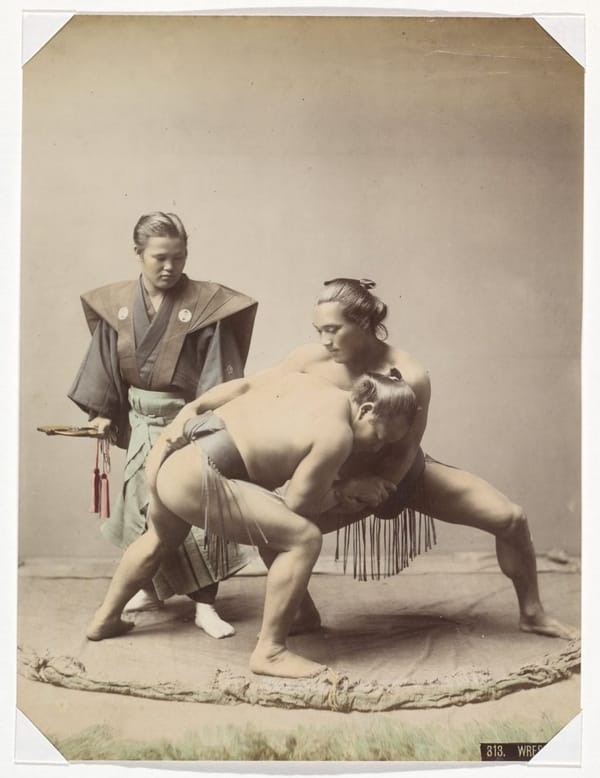 Японские борцы, 1871-1885