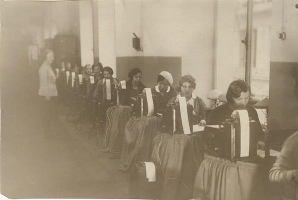 Стенографическое бюро, 1920-е