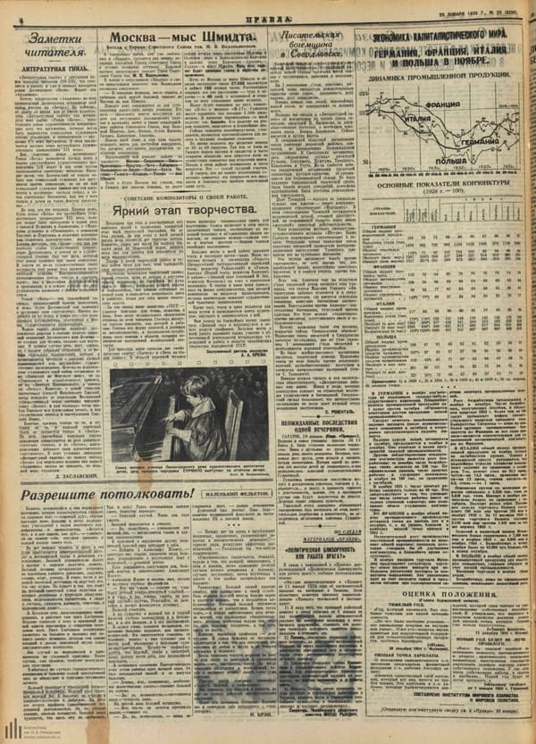 Правда, № 20 (6266), 20 января 20.01.1935
