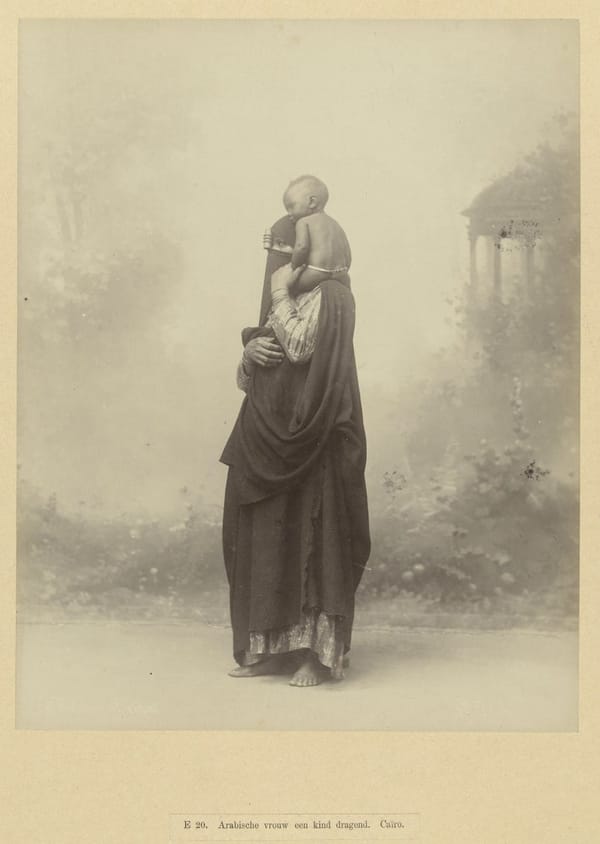 Портрет женщины-феллахина с ребенком, 1888 -1898