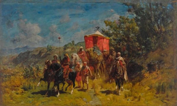 Людвиг Пассини, Арабский караван