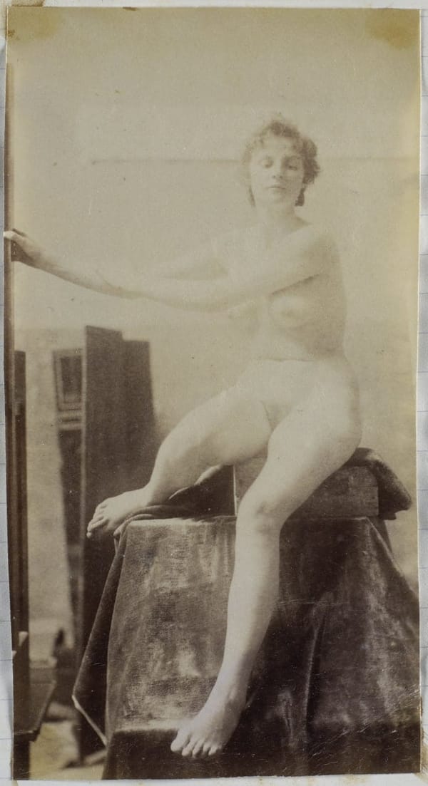 Этюды обнаженной женщины, Брюссель, 1900 - 1914