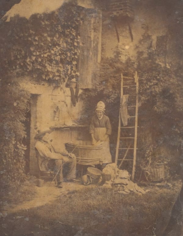 Стирка, Франция, 1840-е