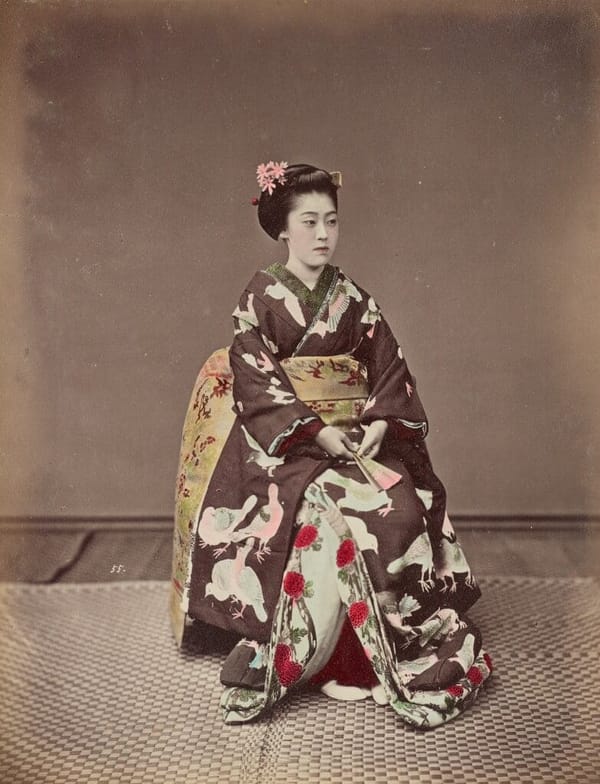 Японские девушки, 1870-1890