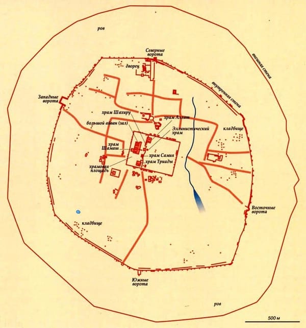 Древняя Хатра, город на севере Ирака