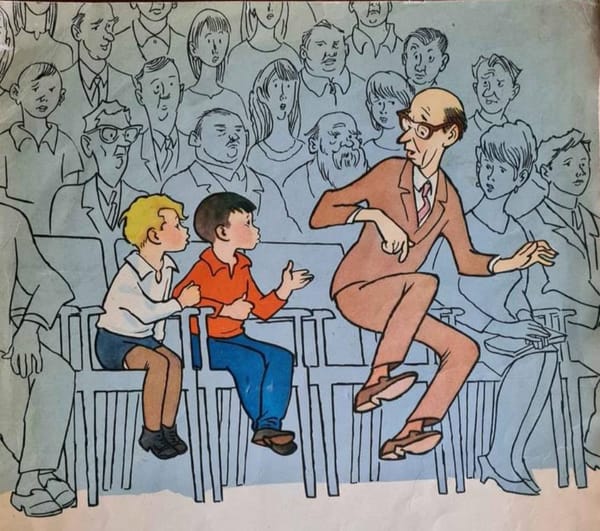 Обложка книги Н.Носова «Замазка», рисунок Генриха Валька