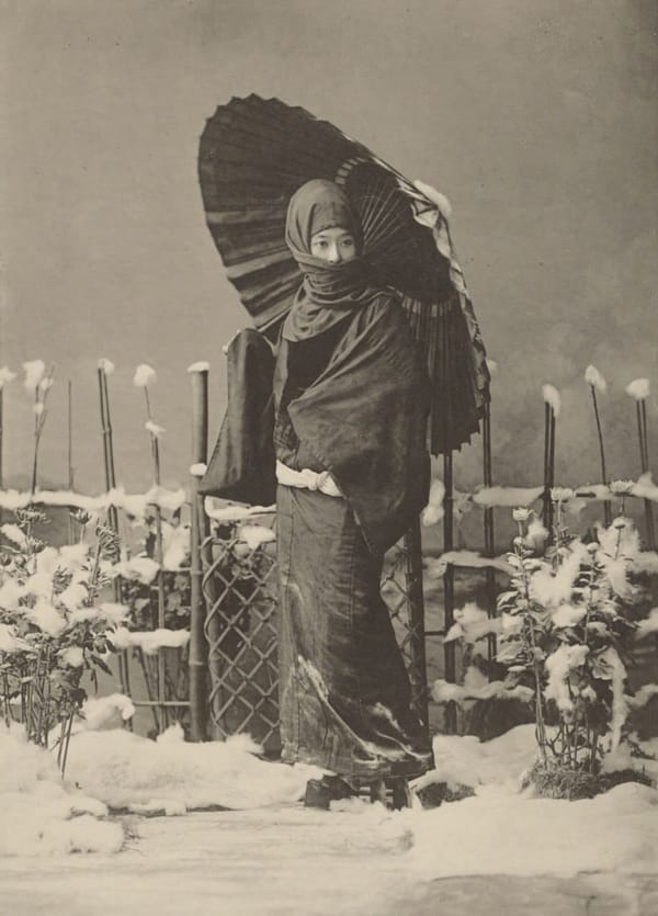 Зимний выход, Япония, 1895