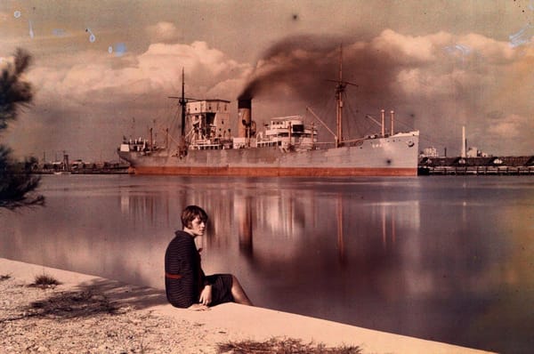 В гавани Тампы, Флорида, 1930