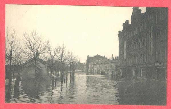 Наводнение в Москве, апрель, 1908