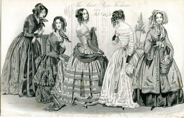Последняя парижская мода, 1843