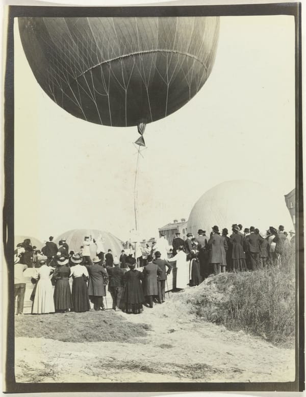 Международные гонки на воздушных шарах в Шмаргендорфе (Берлин), 1908