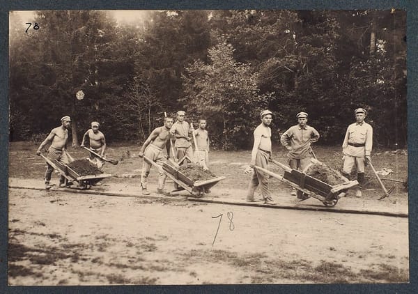 Строительство ж.д. линии Орша-Лепель, 1925 г