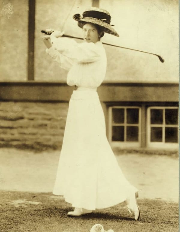 Кэтрин Харли, чемпионка США по гольфу, 1908