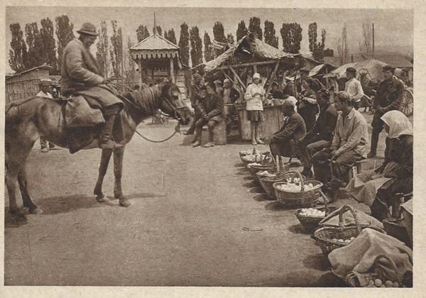 На базаре в Алма-Ате