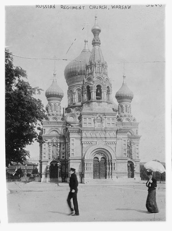 Церковь Русского полка, Варшава, 1910-1915 гг