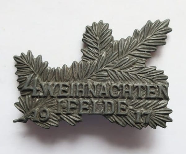 Знак "4 рождество в полях 1917"
