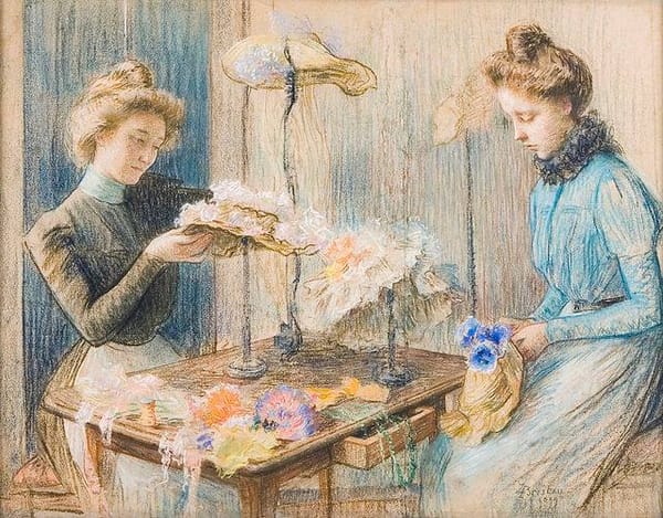 Луиза Бреслау «Модистки», 1899 год