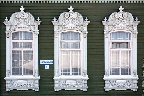 Тюменские наличники, фото Ивана Хафизова
