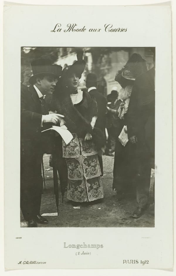 Наряды на скачках, 1912-1913 гг
