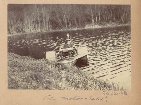 Фотографии английской семьи Читем во время поездки в Российскую империю, 1903 - 1904 гг