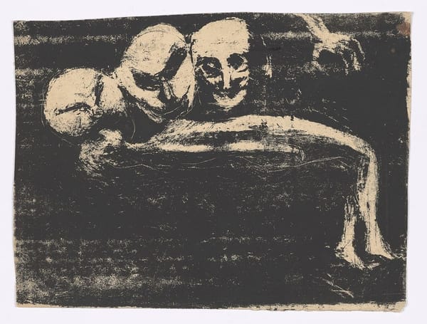 Эдвард Мунк «Похоть» 1888 г