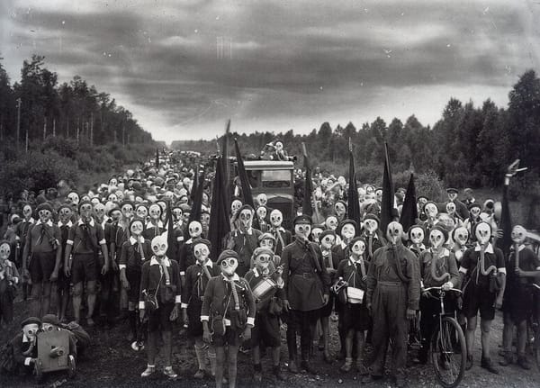 Виктор Булла «Оборона пионеров» Ленинград, 1937 год
