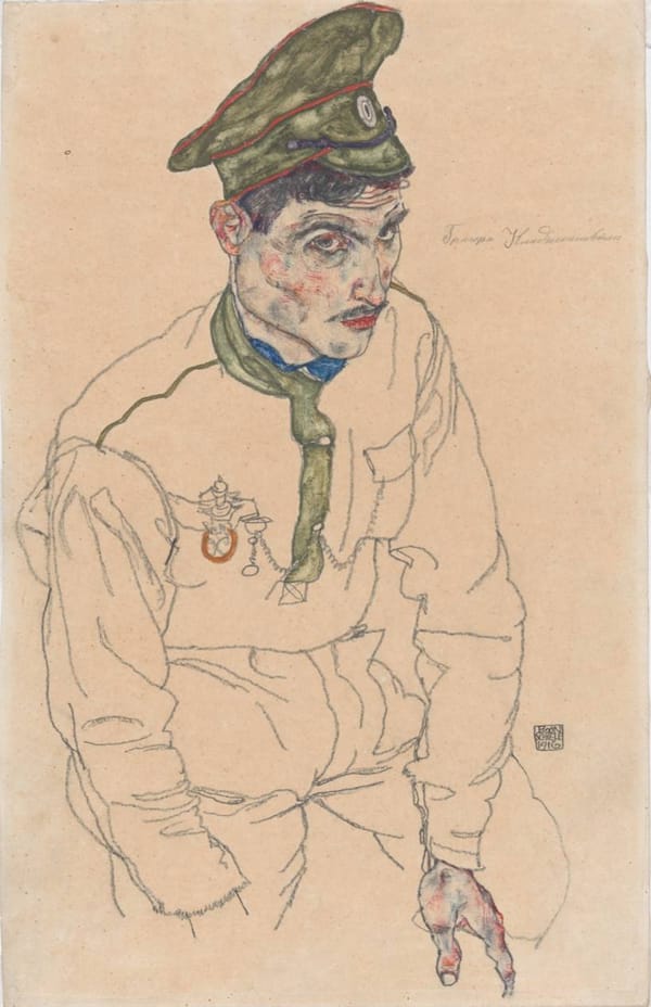 Портреты русских военнопленных Эгон Шиле, 1915